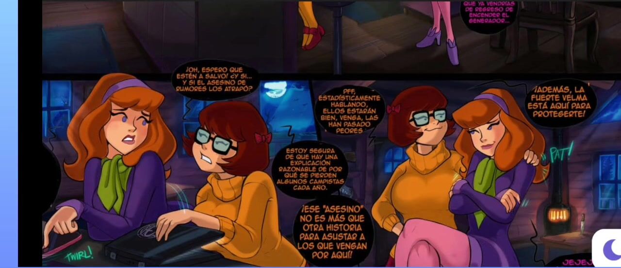 Fucking Velma In Scooby Doo - Reacting To Adult Scooby Doo Porn Comic Daphne Eats Velma's Ass - FAPCAT